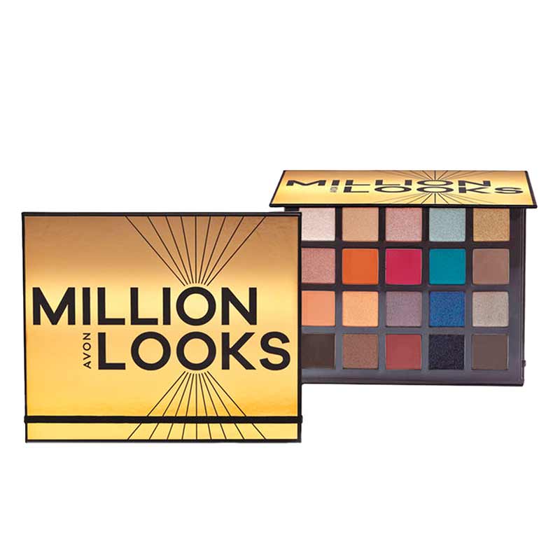 Paleta de Sombras Avon Million Looks Para Ojos