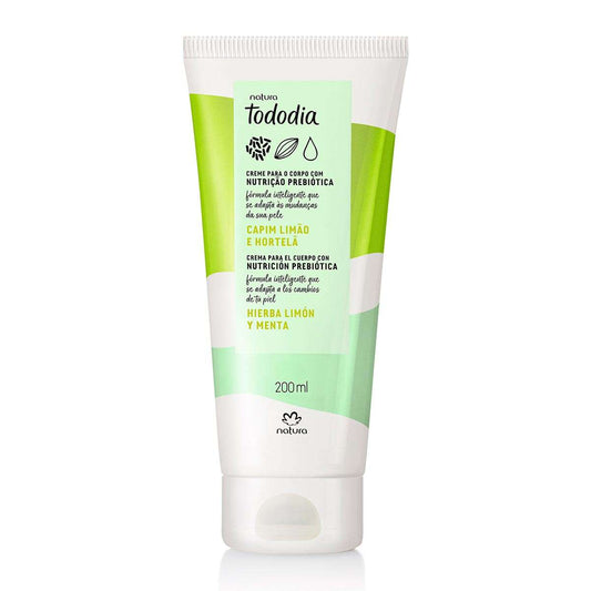 Crema Desodorante Tododia Hierba, Limón y Menta