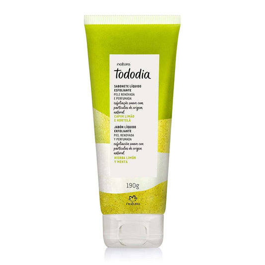 Jabón Exfoliante Tododia Hierba, Limón y Menta